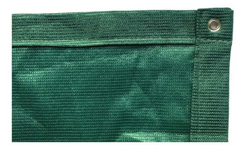 Tela Verde 95% - 2m X 6m Com Bainha E Ilhós Hv®