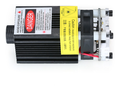 Imagen 3 de 6 de 500mw Eleksmaker 405-445nm Módulo Láser Azul 2.54-3p