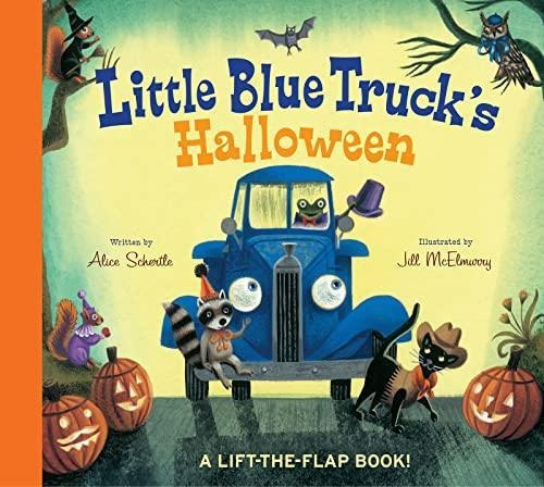 Little Blue Truck's Halloween (libro En Inglés)