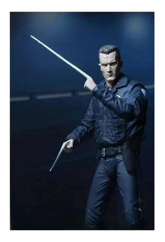 Exterminador T-1000 Motorcycle Cop Neca Terminator Original