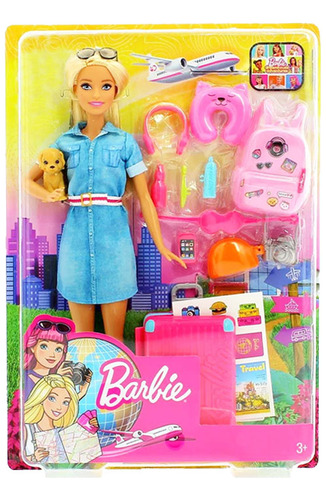Barbie Dreamhouse Adventure Travel Doll Accesorios