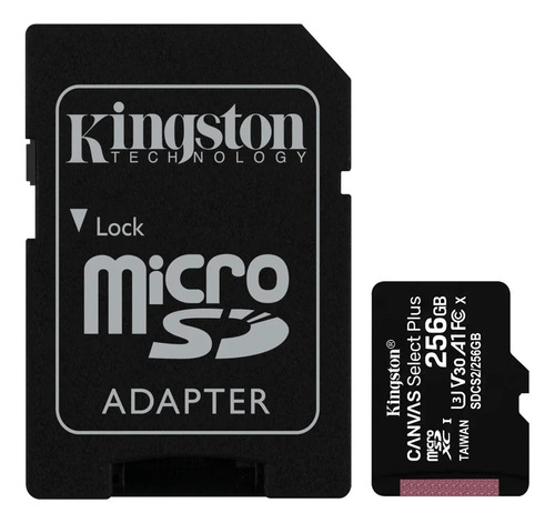 Memoria Micro Sd Kingston 256gb 100mb/s 