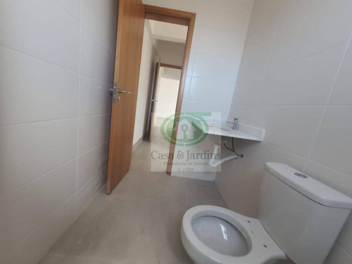 Apartamento Novo - Embaré - Santos - 01 Dormitório/suíte - Varanda - Garagem Demarcada - R$400.000,00 - Ap6592