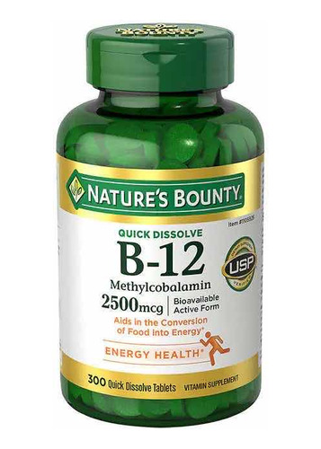 B-12 Natures Bounty 300 Dosis