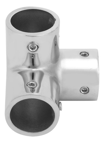 Conector De Tubo De Esquina De Acero Inoxidable De 3 Vías