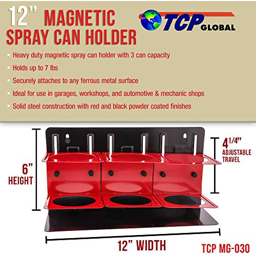 Soporte Magnético Para Latas, Botellas Y Vasos De Tcp Global