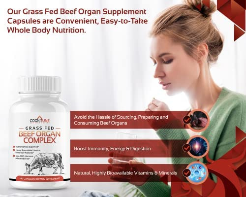 Suplemento De Órgão De Carne Bovina Alimentada Com Capim Co