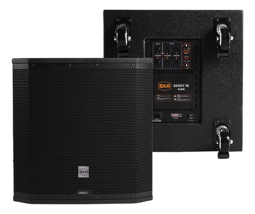Caixa Sub Sxa Slb18 Bassy Ativo 1000W Bivolt