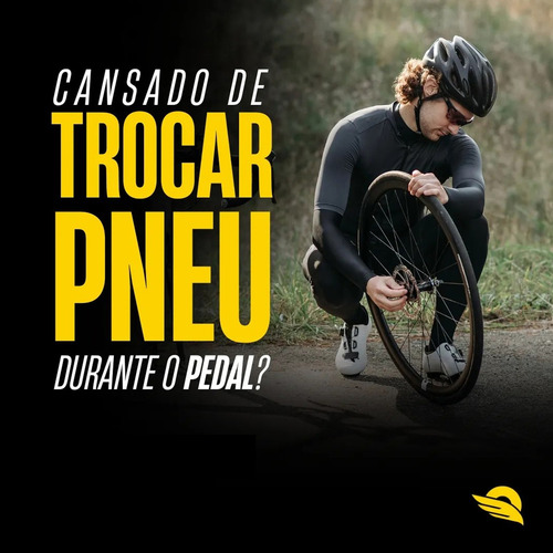 Selante Vacina Pneu Sem Camara Ar Bicicleta Tubeless Kit C/6