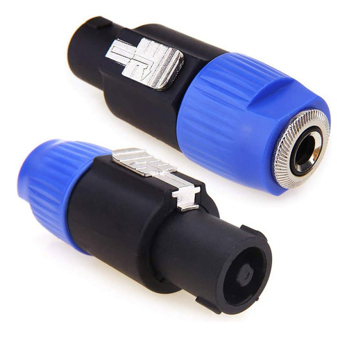 Conector Adaptador Nanyi Speakon A 1/4, Actualizado 1/4 Fem.