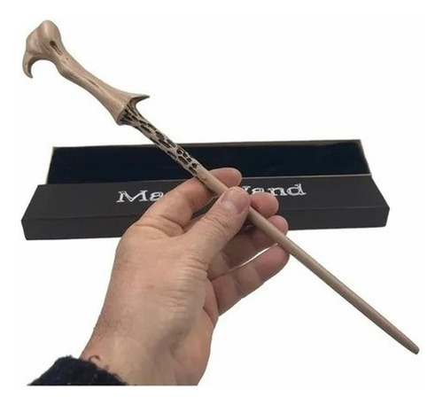 Varita Nucleo Metalico Harry Potter Con Caja Voldemort