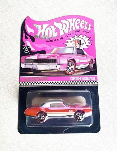 Hot Wheels Rlc Red Line Club - Cadillac Custom Eldorado