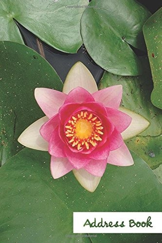 Address Book (flower Edition Vol E97) Pink Lotus Cover Desig