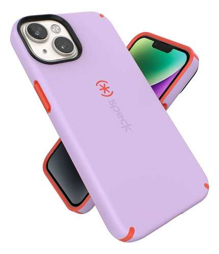 Case Funda Premium Speck iPhone 14 Y 13 Ambos Magsafe Violet