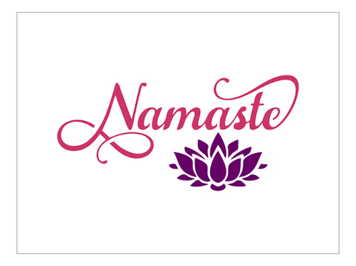 Stencil Namaste - 15x20 - Ref A2709