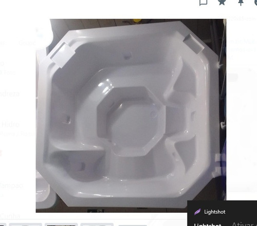 Spa Fênix 220x220x85 ,1 Cama E 5 Assentos Com Aquecedor