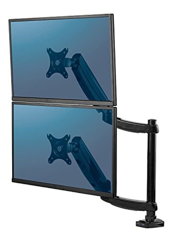Fellowes 8043401 Platinum Series Dual Stacking Monitor Arm H