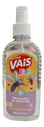 Repelente De Mosquitos Insectos Spray Stop Vais Kids X 200g