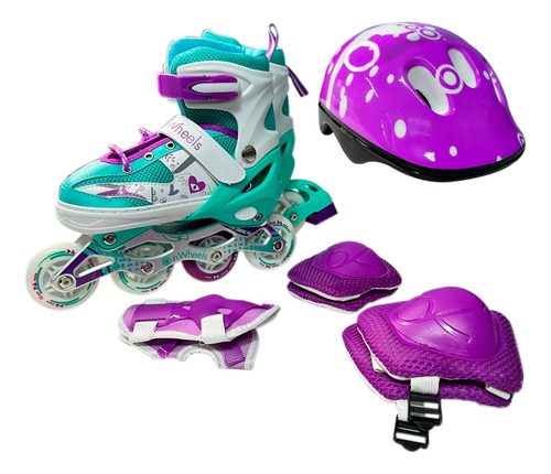 Patines Ajustables Linea Semiprofesionales Kit Onwheels Niño