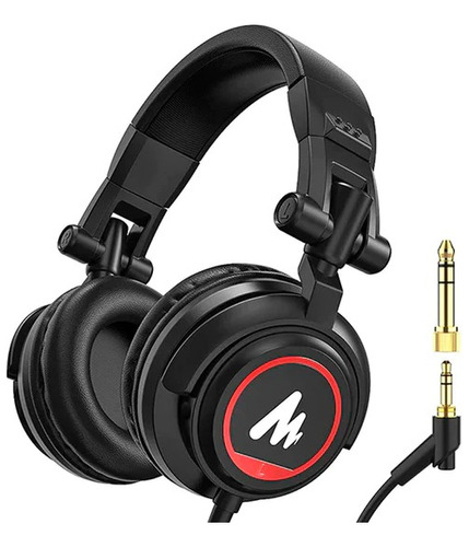 Audífonos Maono Au-mh50 Para Estudio Con Adaptador