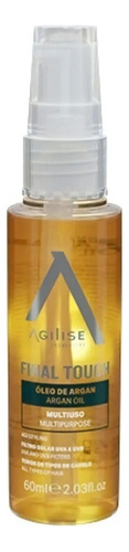 Óleo De Argan 60ml  Filtro Solar Final Touch Agilise