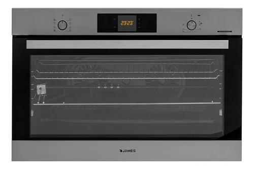 Horno De Empotrar Eléctrico James Hee 90 Inox Pro G2 98 Lt Color Gris