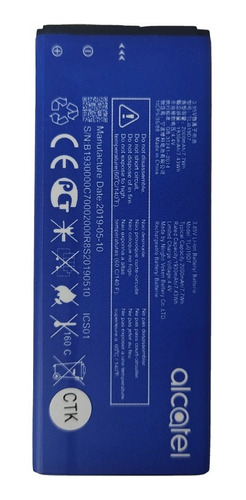 Imagen 2 de 3 de Bateria Pila Alcatel 1 Tli019d7 Ot5033 5033