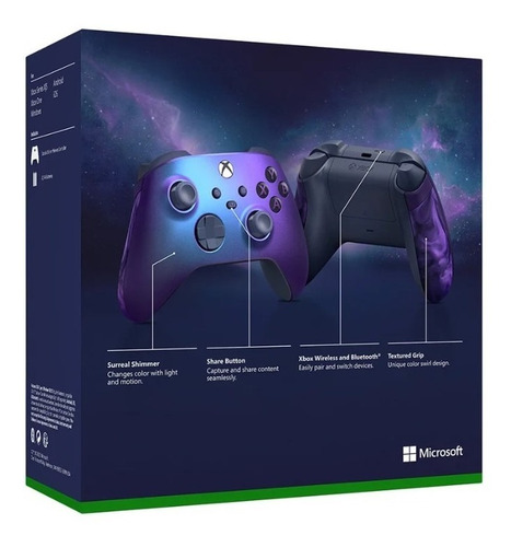Controle Xbox Series Microsoft Stellar Shift Novo Lacrado