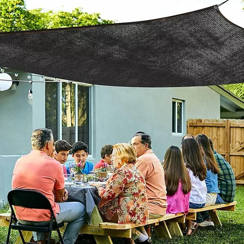 Malha De Proteção Solar, Sombra, Vela, Polietileno 6x4m