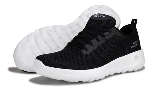 Tenis Skechers Gowalk Joy Negro blanco Mujer 15641x bkw