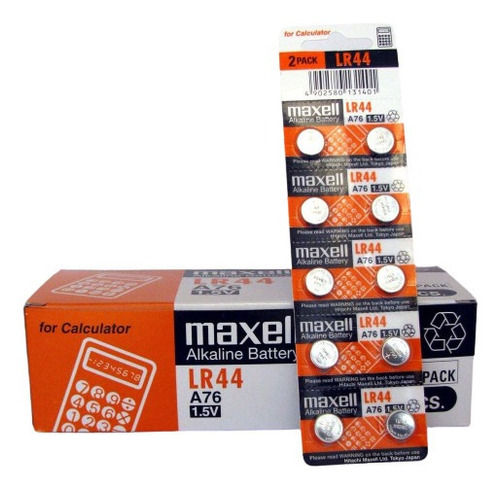 Pila Maxell 1154 G13 Lr44 X2 Blister - Sonivox