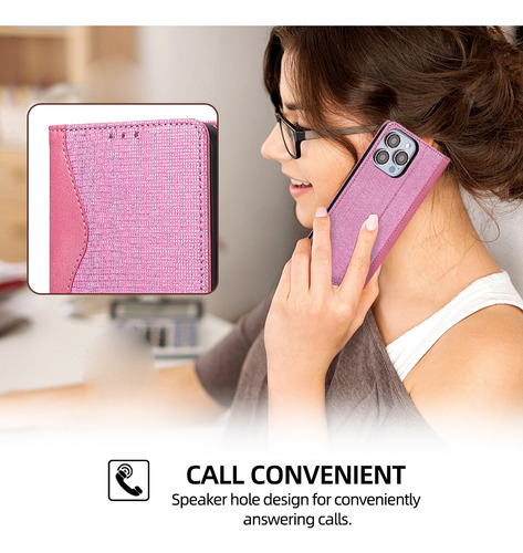 Funda Tipo Cartera Para La Serie Zte, Funda Tipo Libro De Piel Sintética Con Tapa Para Tarjetas Y Funda Delgada Con Función Atril
