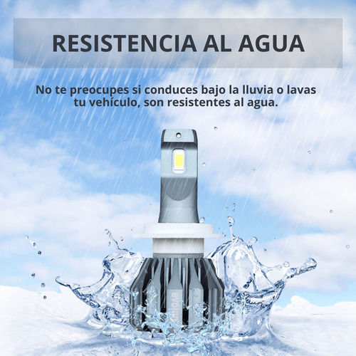 Focos Led 9005 Chevrolet Aveo 2024 2025 15000lm Luz Alta Csp