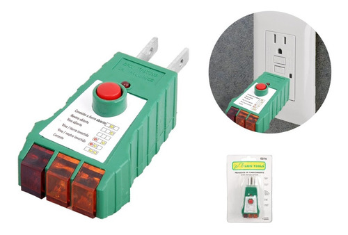 Probador De Toma Corriente Con Interruptor