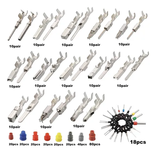 comprar Kit De Terminales De Conectores Automotrices De 230 A 500 Pi