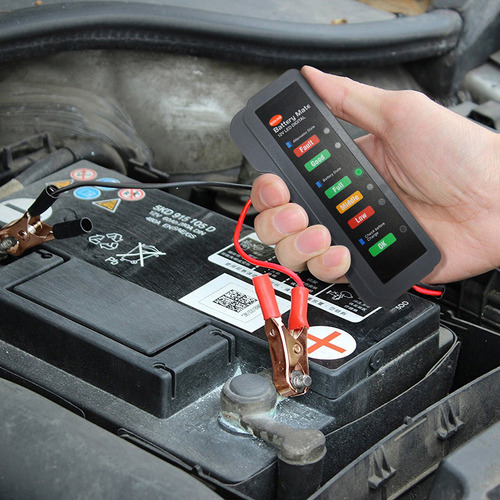 Luces Led De Batería Para Motocicletas Tester, Función De Ve