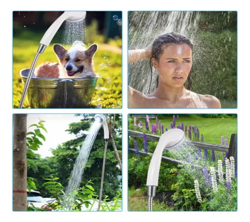 Chuveiro Portatil Recarregavel Camping Ducha A Prova D'agua