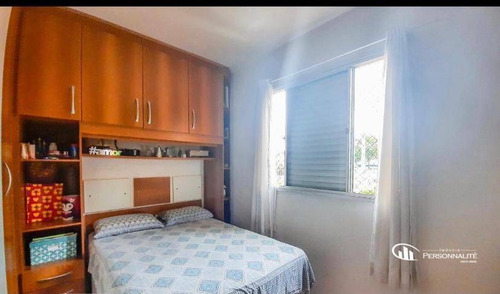 Apartamento Com 2 Dormitórios À Venda, 65 M² Por R$ 265.000 - Vila Damásio - São Bernardo Do Campo/sp - Ap0707