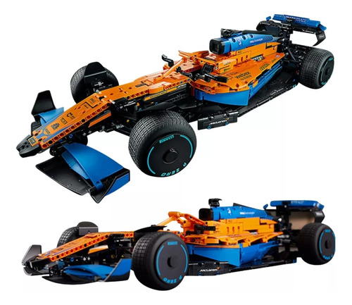 Blocos De Montar F1 Mclaren 1432 Pçs Carro Grande 65cm Novo