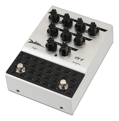 Diezel Vh4-2 Pedal De Efectos De Guitarra De Distorsión De. Color Blanco