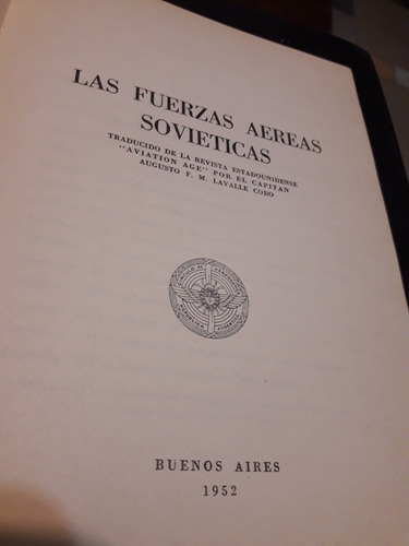 Las Fuerzas Aereas Sovieticas Vol 27 Circulo Aeronautica Arg (Usado)