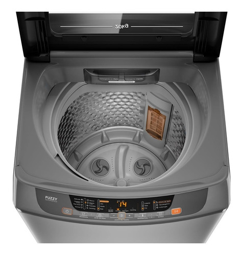 Imagen 3 de 5 de Lavadora automática Mademsa 20kg SZG gris 220 V