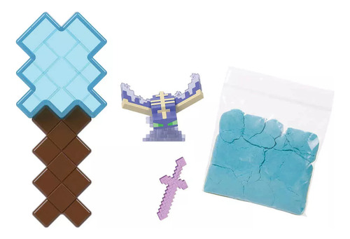 Minecraft Vanilla Figura De Acción Mini Mining Fantasma