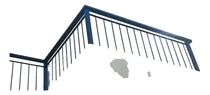 Comprar Barandas De Hierro Para Balcones Y Escaleras Negro