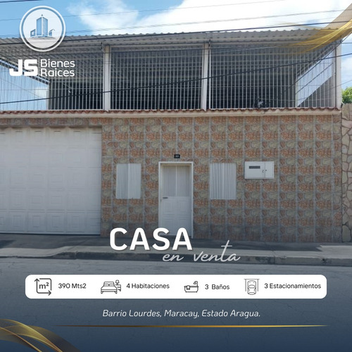 Casa En Venta Barrio Lourdes Maracay 06js