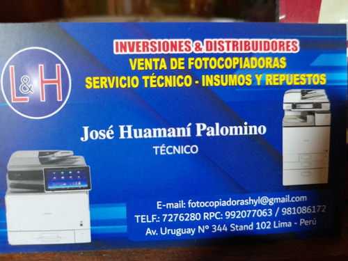 Servicio Tecnico De Fotocopiadoras A Domicilio 