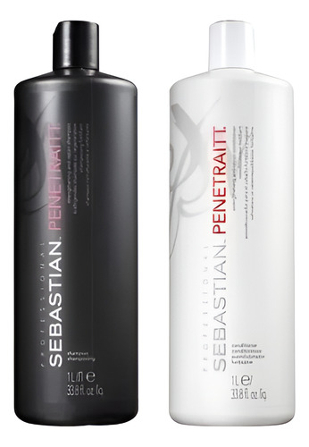 Sebastian Penetraitt Kit Shampoo 1l + Condicionador 1l