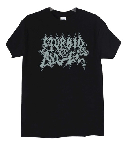Polera Morbid Angel Logo Gris Metal Abominatron