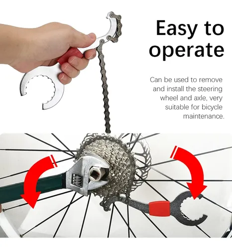 Herramientas Bici Extractor Motor Corta Cadena Llave 5pcs