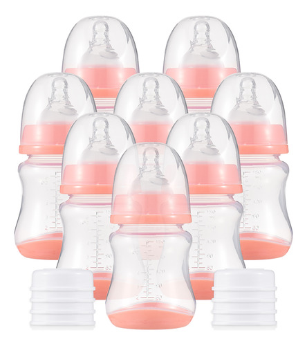 Botella De Leche, Botellas De Silicona Para Bebés Con Funda
